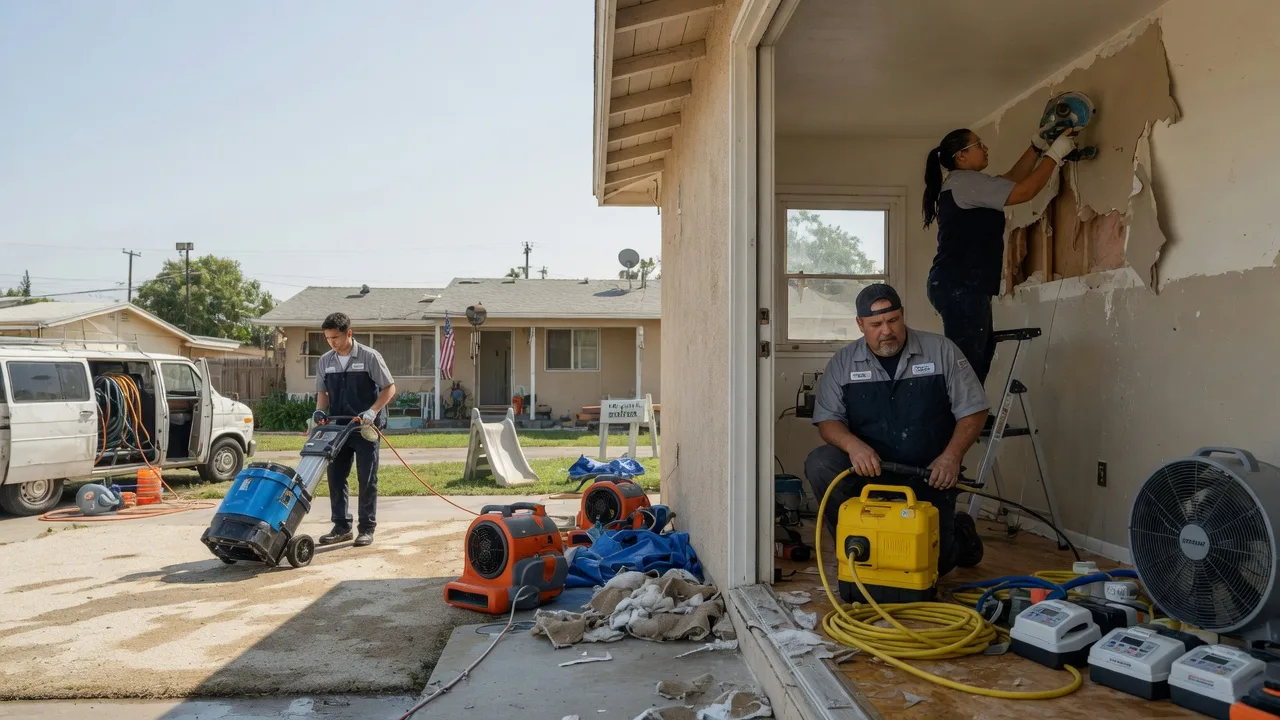 Water Damage Restoration in Hilltown, PA near me